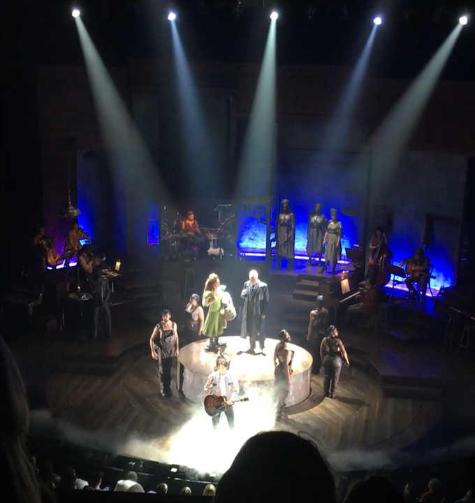 Orpheus saying the gods have forgotten the song of their love